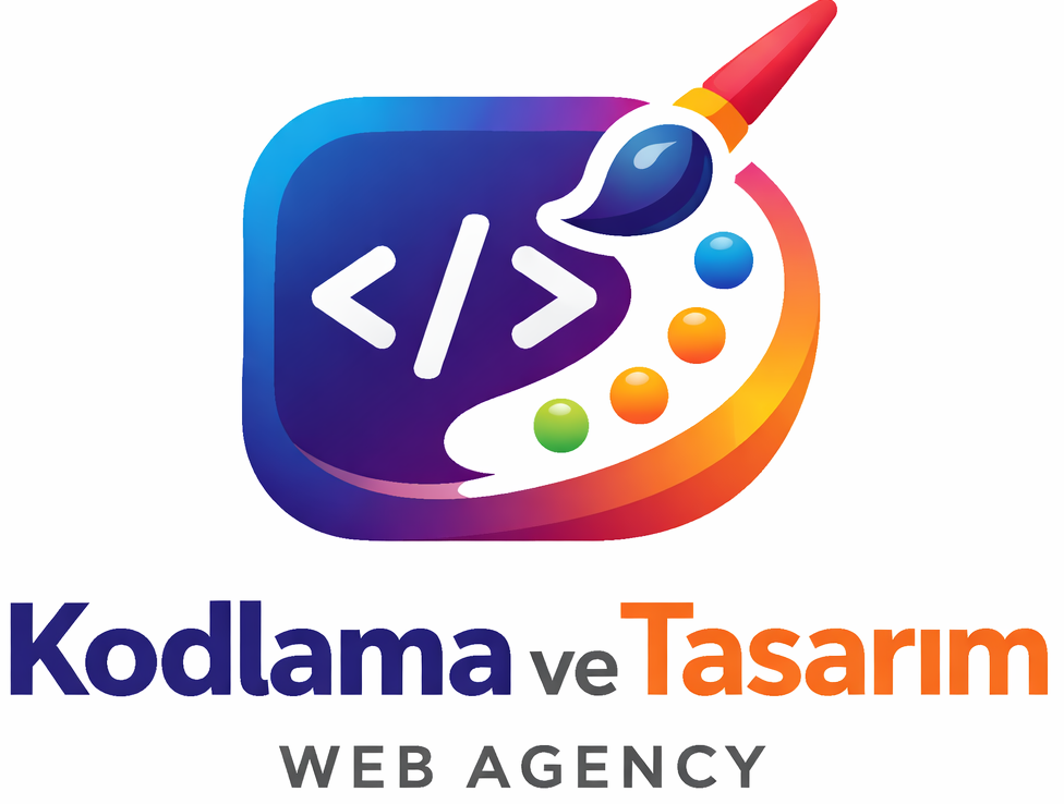 Kodlama ve Tasarım Web Agency Logo